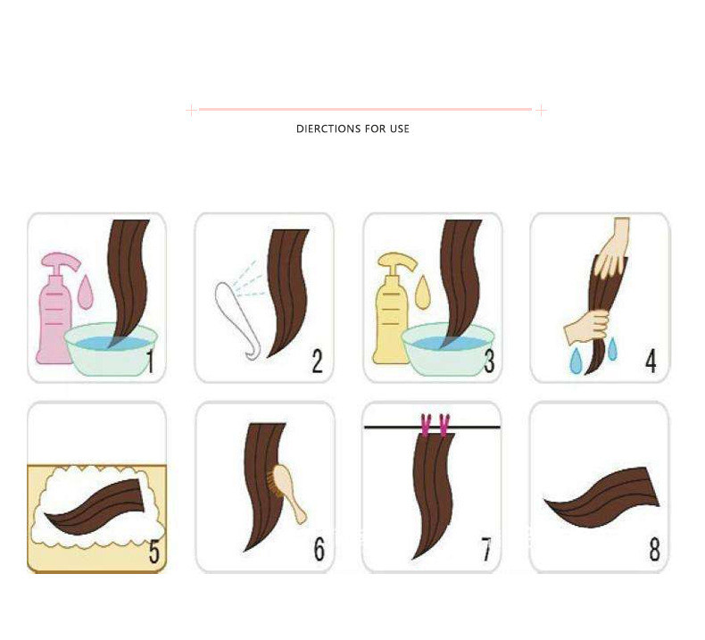Front Lace Long Curly Synthetic Wig - Natural Black - 图片 9